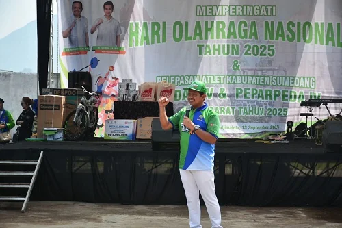 Bupati Sumedang Dony Ahmad Munir mengatakan, peringatan HAORNAS.Ist