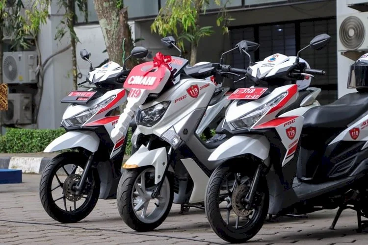 Atasi Kegawatdaruratan, Pemkot Cimahi Luncurkan Motor Ambulans