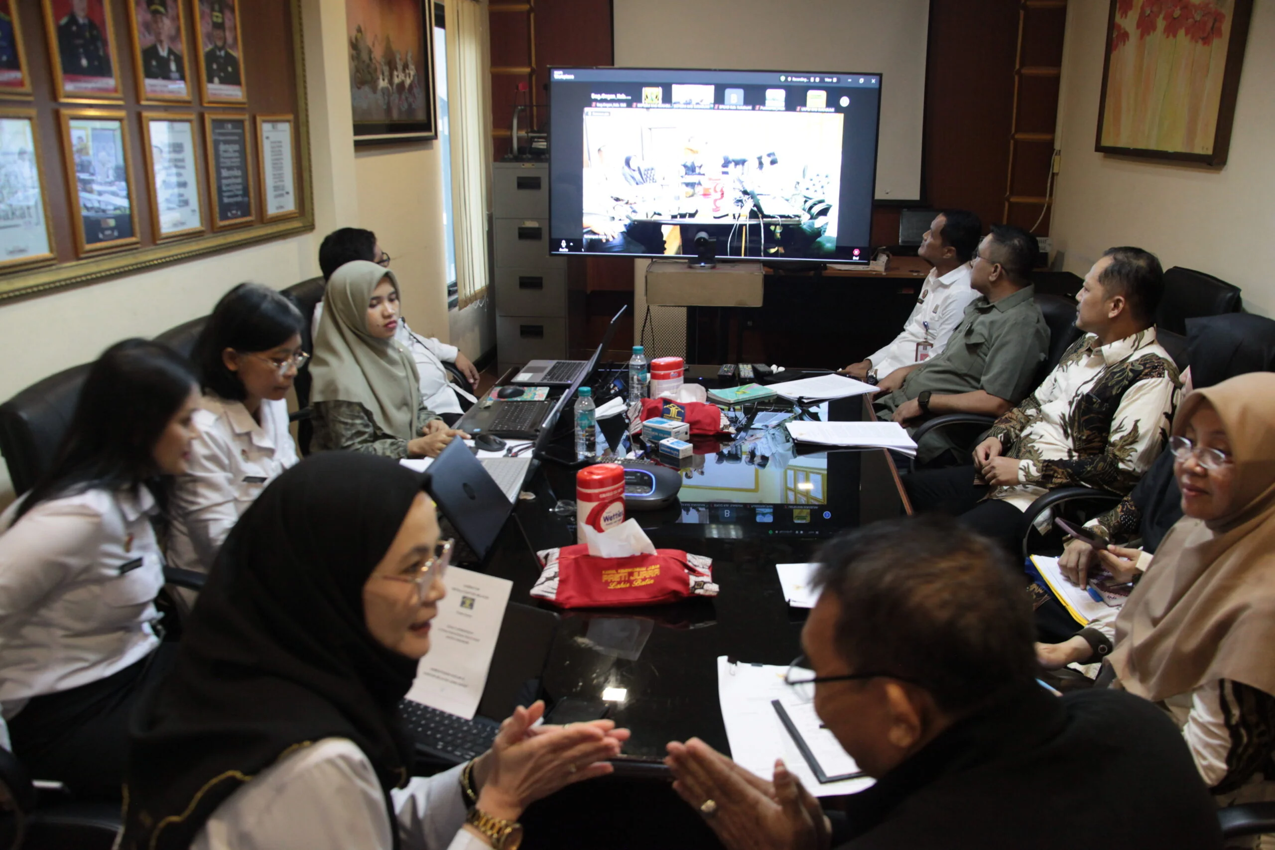 Dalam sambutan Kepala Kantor Wilayah Kemenkum Jawa Barat, Asep Sutandar yang diwakilkan oleh Kepala Divisi Peraturan Perundang-Undangan dan Pembinaan Hukum Funna Maulia Massaile.Ist