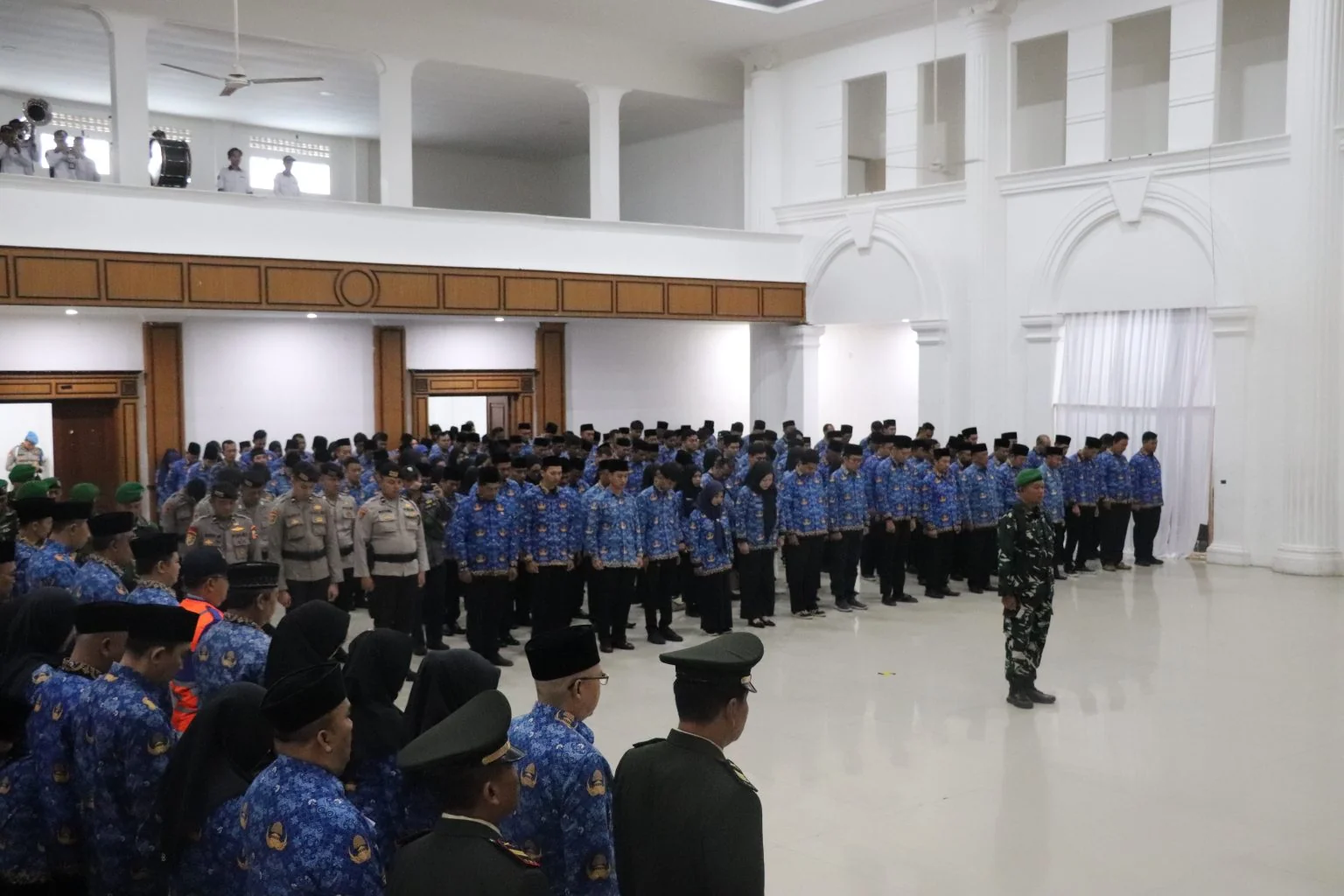 Wali Kota Sukabumi Ayep Zaki dalam Upacara Peringatan Hari Bela Negara ke – 77.Ist