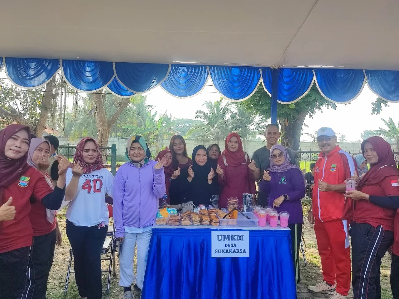 Kecamatan Sukakarya mengadakan Bazar bagi pelaku Usaha Mikro Kecil Menengah.Ist