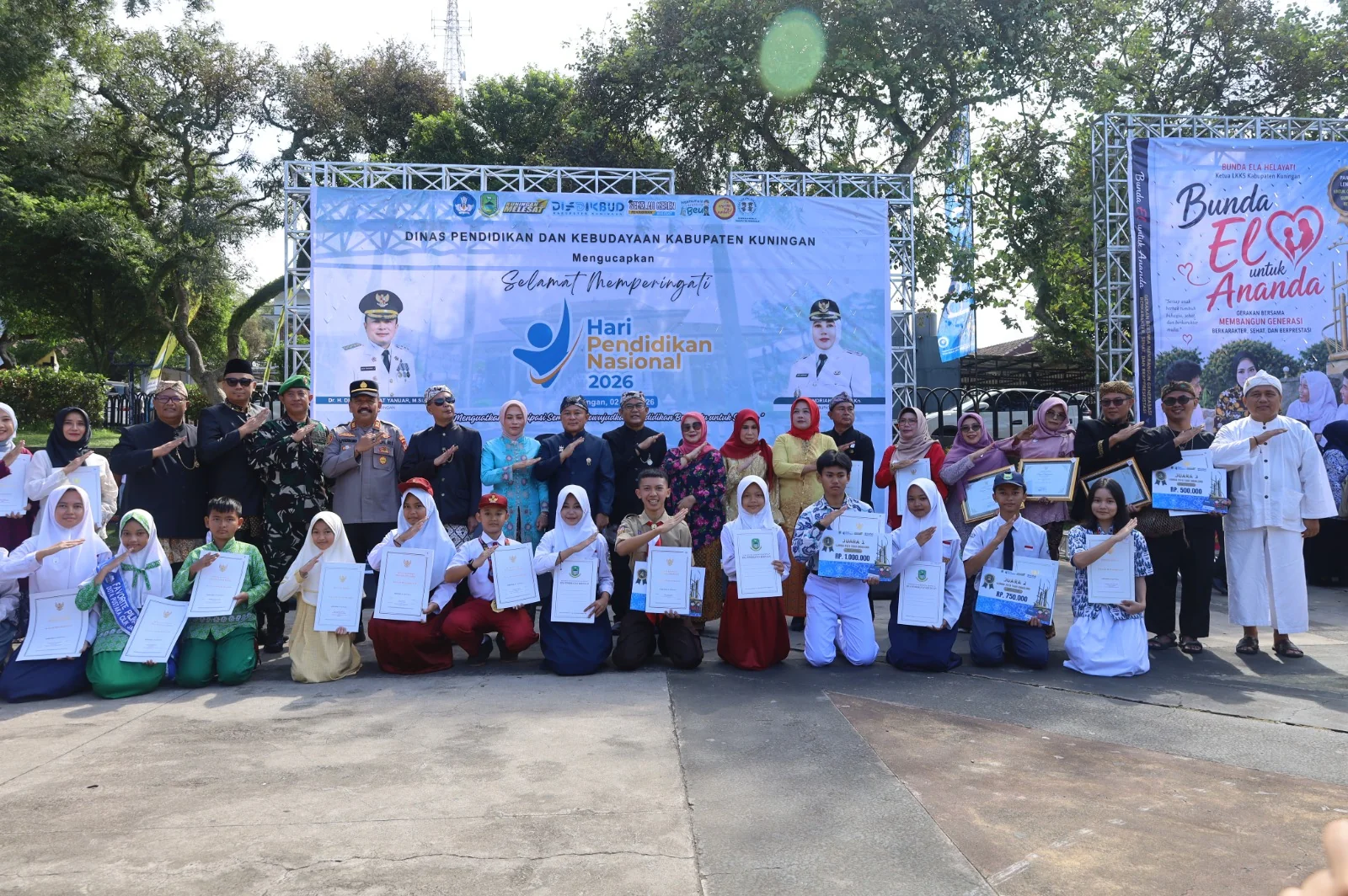 Bupati Kuningan, Dr. H. Dian Rachmat Yanuar, M.Si., dalam sambutannya mengajak seluruh elemen untuk melakukan refleksi jujur.Dok-Diskominfo Kuningan