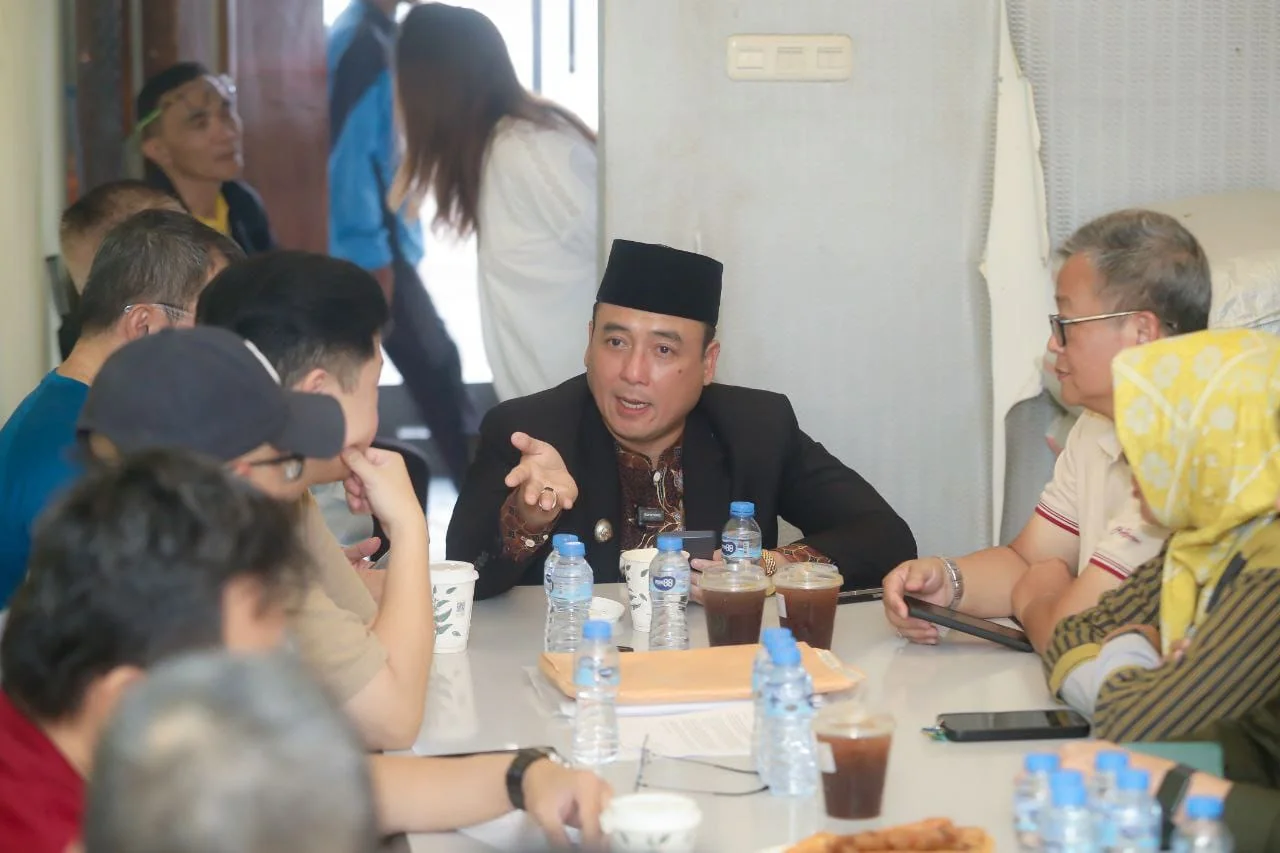 Wakil Wali Kota Bandung, Erwin, yang kemudian turun langsung meninjau lokasi pada Sabtu, 11 Oktober 2025.Ist
