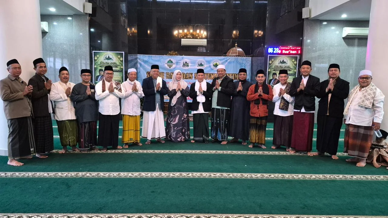 Wakil Bupati Kuningan, Tuti Andriani, mengajak seluruh elemen masyarakat untuk memperkuat ukhuwah Islamiyah (persaudaraan Islam) dan solidaritas sosial.Dok-IKP/Diskominfo Kuningan