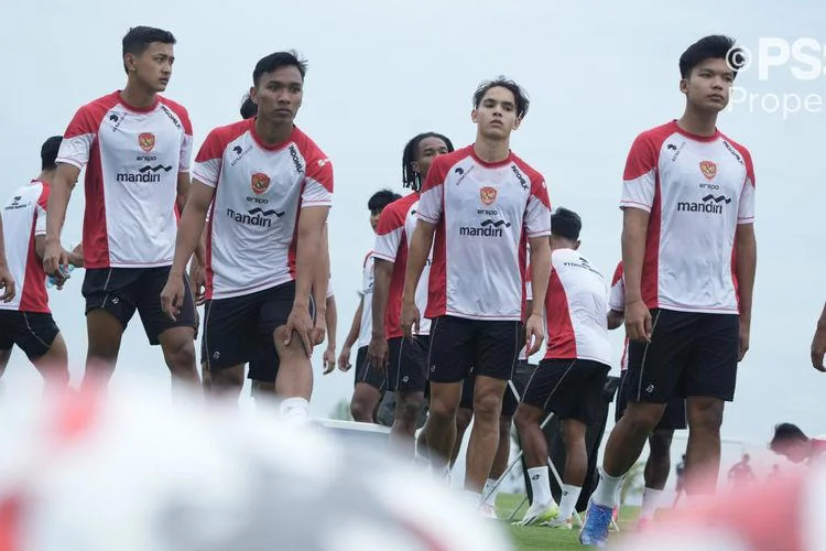 Skuad Timnas Indonesia siap menghadapi Myanmar pada laga perdana Grup B ASEAN Cup 2024 di Stadion Thuwuna, Yangon, Senin (9/12/2024)