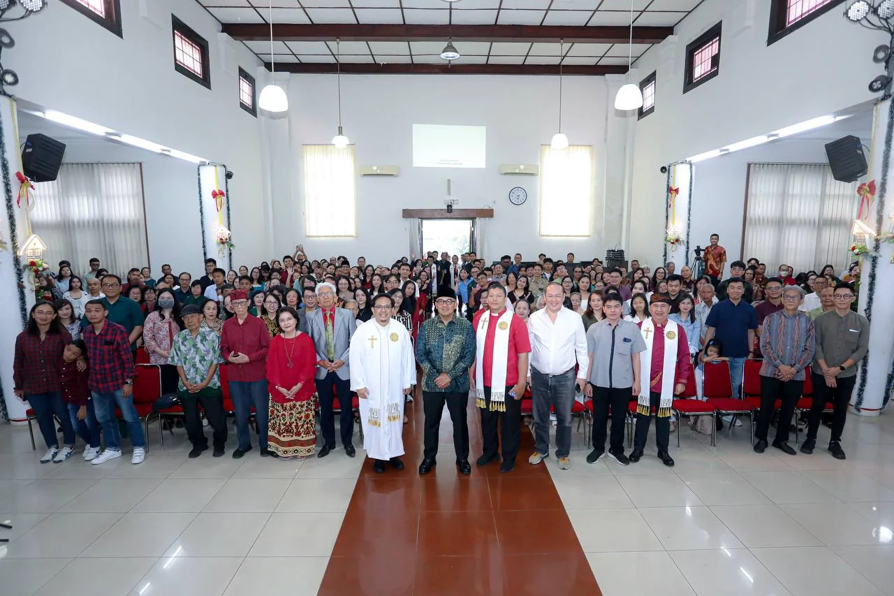 Wali Kota Bandung, Muhammad Farhan, yang menautkan perayaan Natal dengan nilai persatuan di tengah keberagaman bangsa.Ist