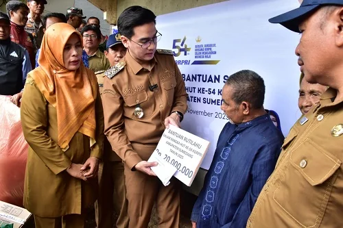 Wakil Bupati Sumedang M. Fajar Aldila mengapresiasi kerja keras lintas perangkat daerah dan desa.Ist