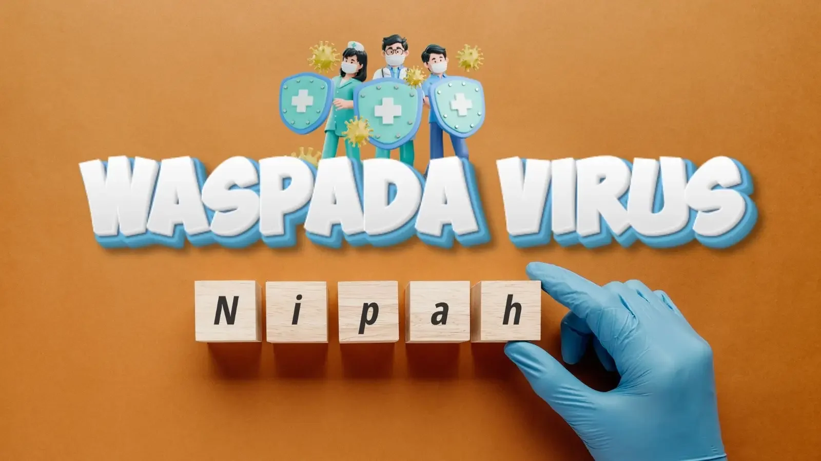Virus Nipah. (Ilustrasi by Diskominfo Depok).
