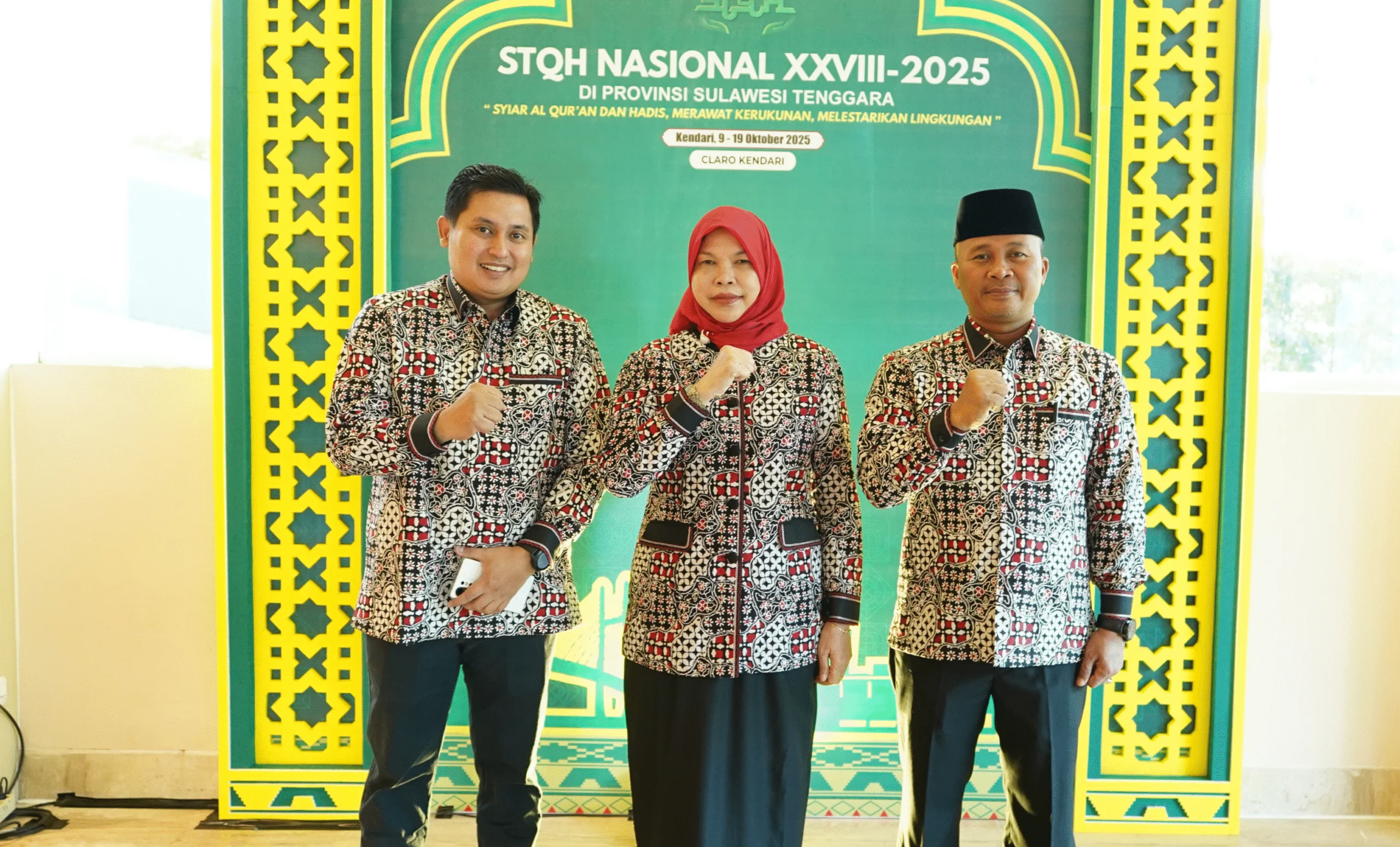 Pj. Sekda Sekda Kabupaten Bekasi, Ida Farida mengatakan, kehadirannya pada STQH Nasional ke-28 merupakan bentuk dukungan moral dan spiritual.Ist