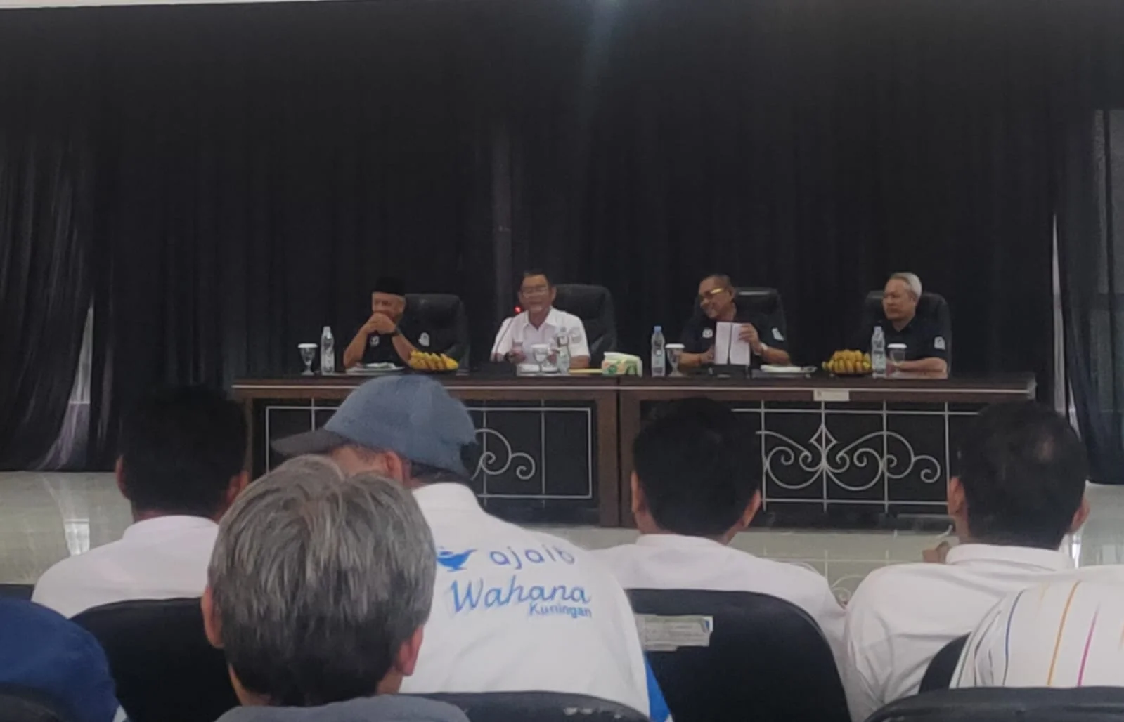 U. Kusmana, S.Sos, M.Si Ketua Kontingen PORSENITAS Kabupaten Kuningan yang juga Sekda Kuningan.Dok-Diskominfo Kuningan