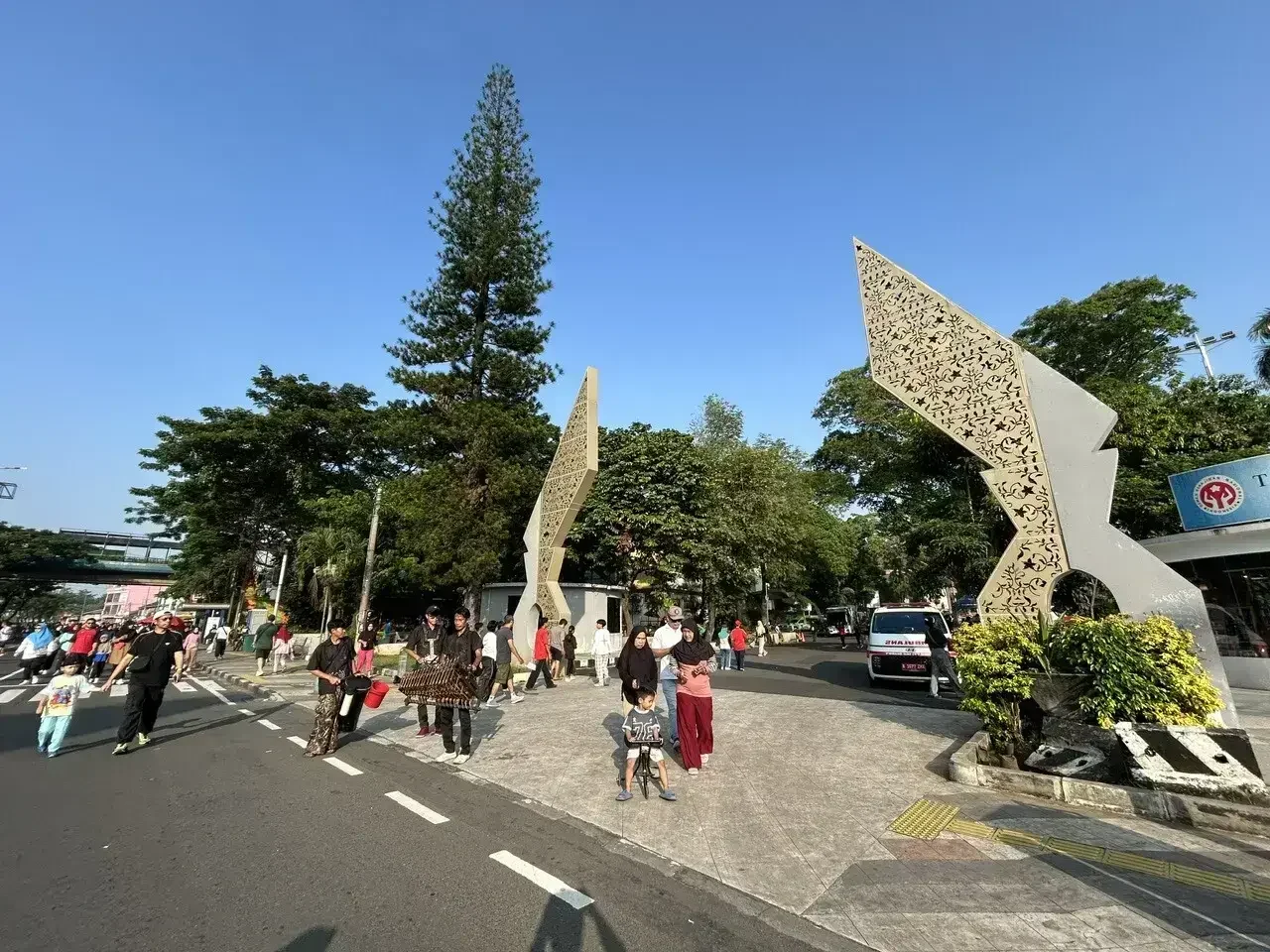Usai Libur Lebaran, CFD Depok Kembali Jadi Favorit Warga.Dok-Diskominfo Kota Depok