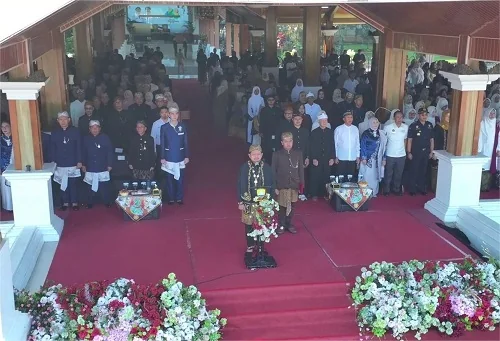 Pemerintah Daerah Kabupaten Sumedang melaksanakan Upacara Peringatan Hari Jadi ke-448 Sumedang (HJS) di Lapangan Upacara Pusat Pemerintahan Sumedang.Dok-Diskominfosanditik Sumedang