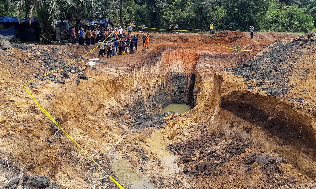 Sejumlah tambang ilegal di Kabupaten Subang mulai ditertibkan.