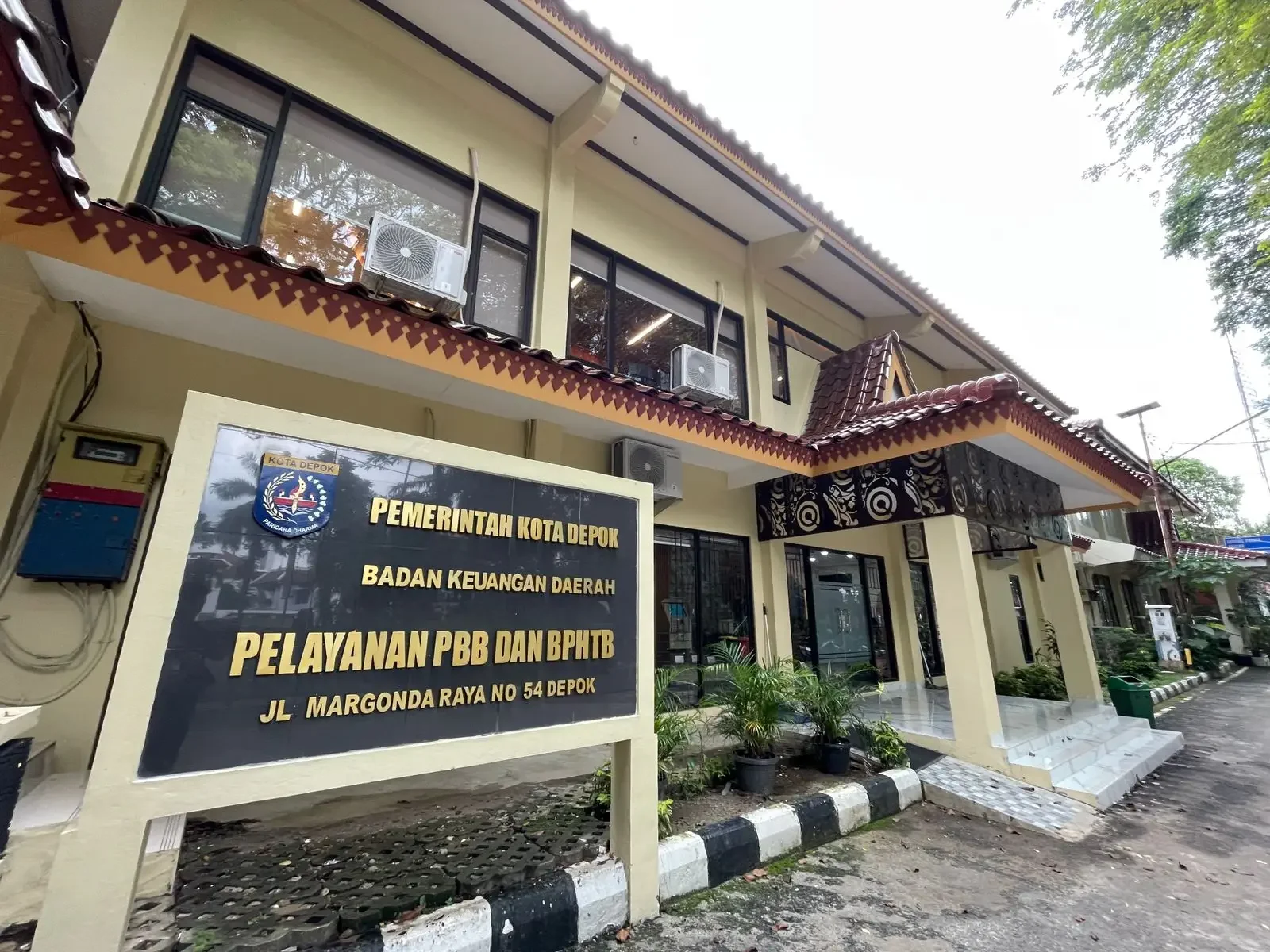 Kantor PBB dan BPHTB Kota Depok. (Foto:Diskominfo/ilustrasi)