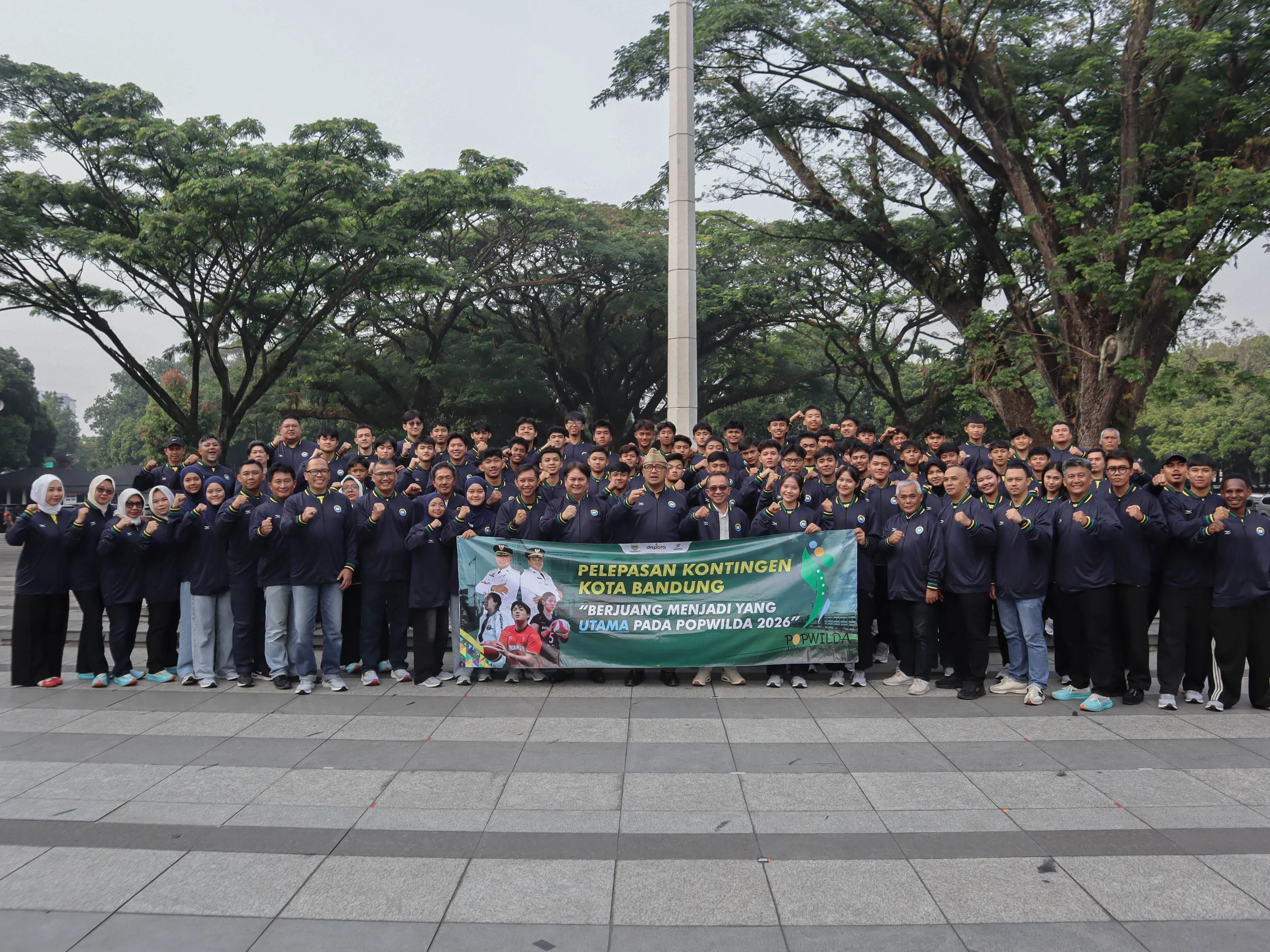 Kepala Dinas Pemuda dan Olahraga (Dispora) Kota Bandung, Sigit Iskandar mengapresiasi kerja keras seluruh atlet, pelatih, dan ofisial yang telah membawa Kota Bandung meraih hasil terbaik pada ajang tersebut.Dok-Diskominfo Kota Bandung
