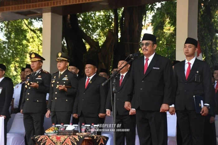Bupati Sukabumi mengajak masyarakat, khususnya generasi muda, untuk terus menanamkan nilai-nilai Pancasila.Ist