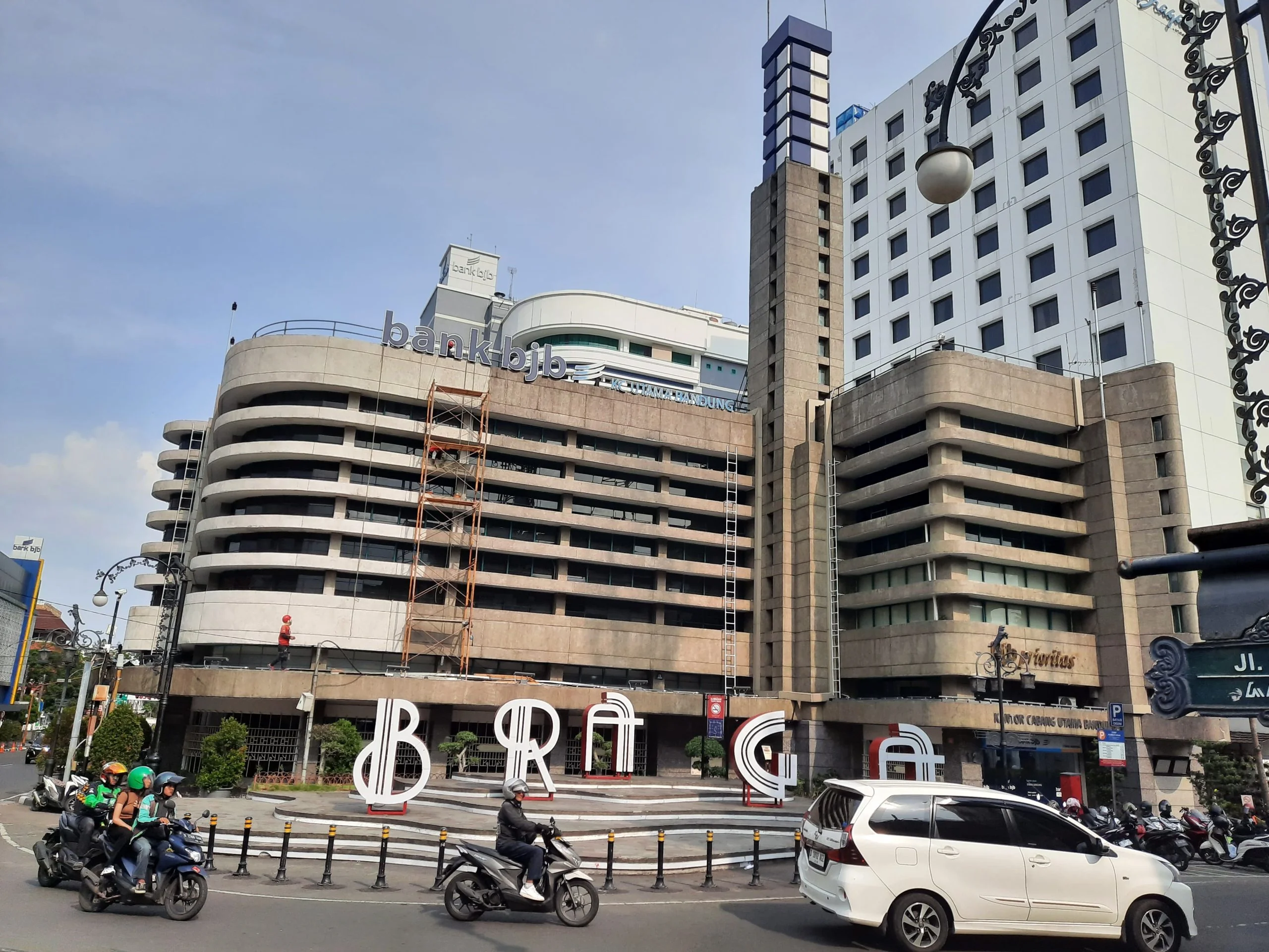 Kantor Pusat Bank BJB, Jalan Naripan Bandung.Dok-KabarSunda