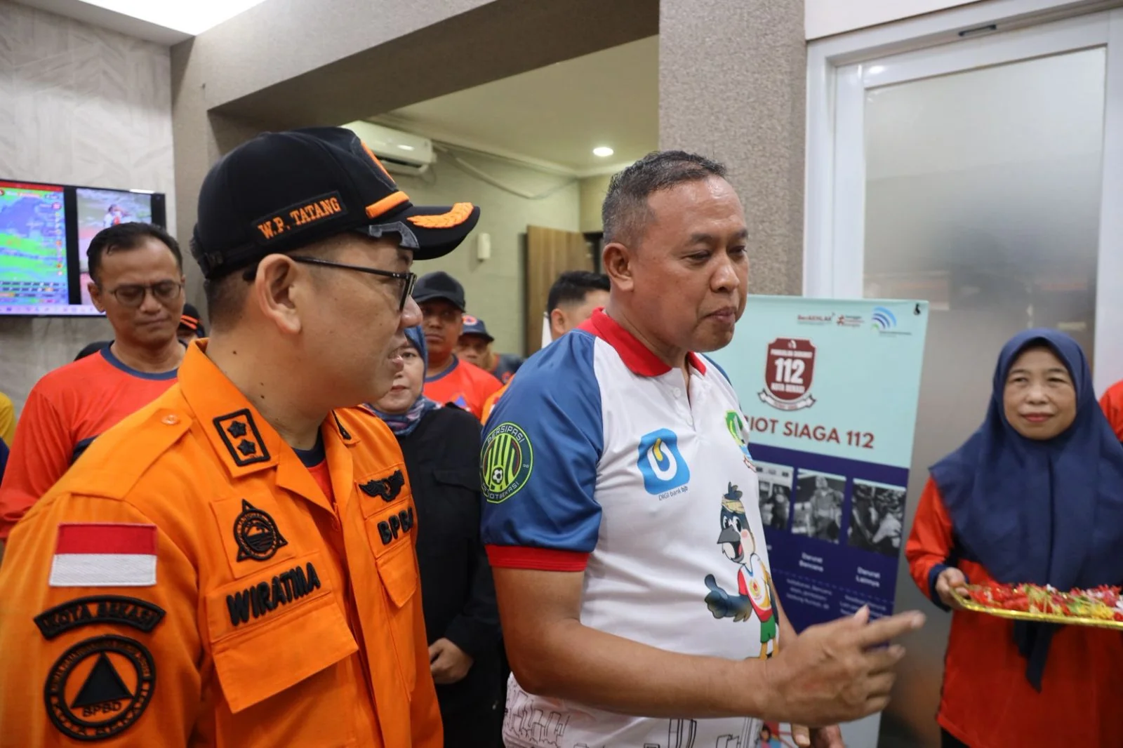 Wali Kota Bekasi, Tri Adhianto secara resmi melaunching Ruang Simulator Gempa di kantor BPBD Kota Bekasi yang dihadiri Pesantren siswa-siswi Tarsila Kelurahan Kranji.Dok-Diskominfostandi Kota Bekasi