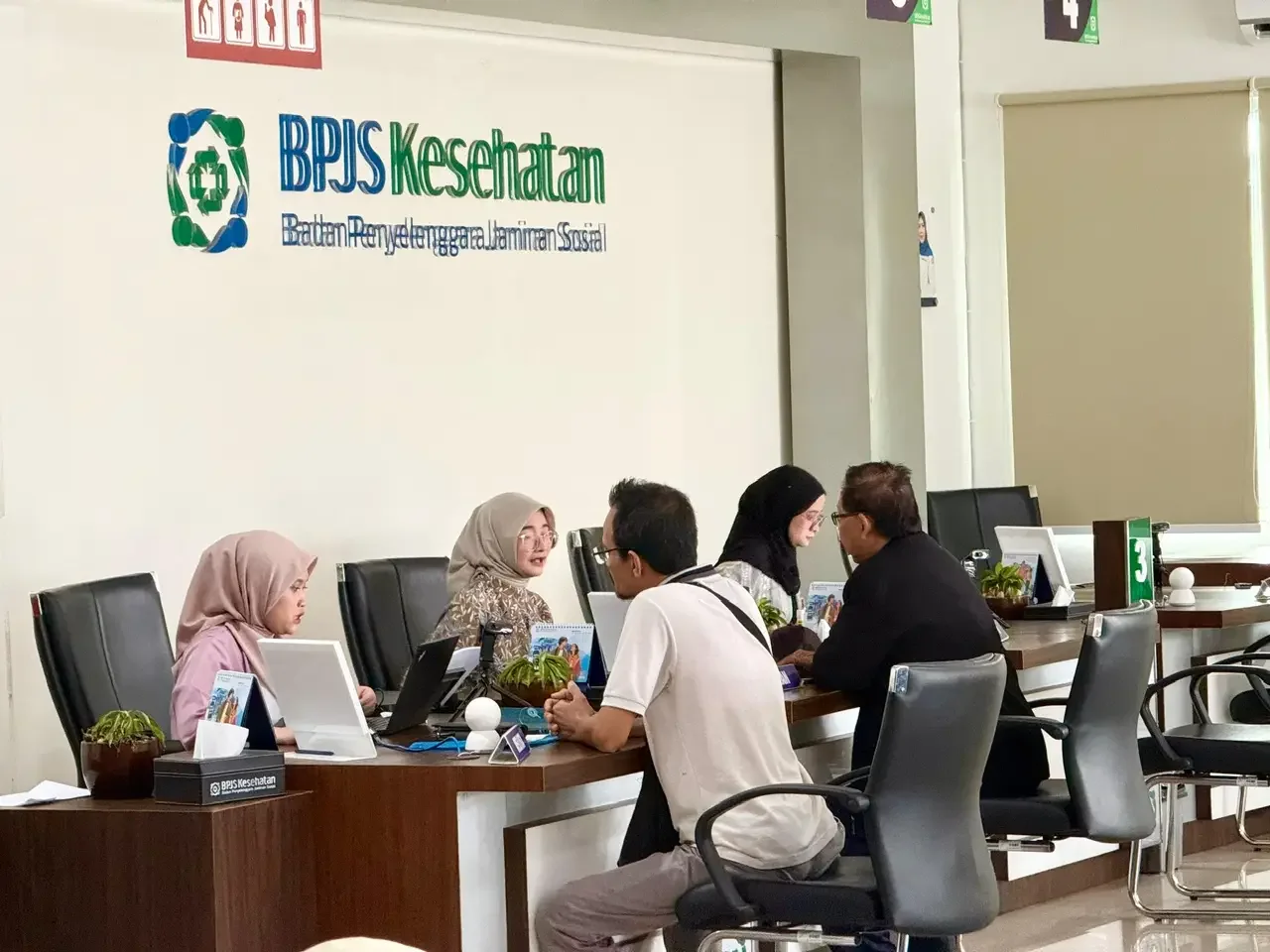 Pelayanan Kantor BPJS Kota Depok, Jl. Boulevard Raya GDC, Kelurahan Jatimulya, Kecamatan Cilodong (Samping Taman Alun-alun Kota Depok). (Foto: BPJS Depok)