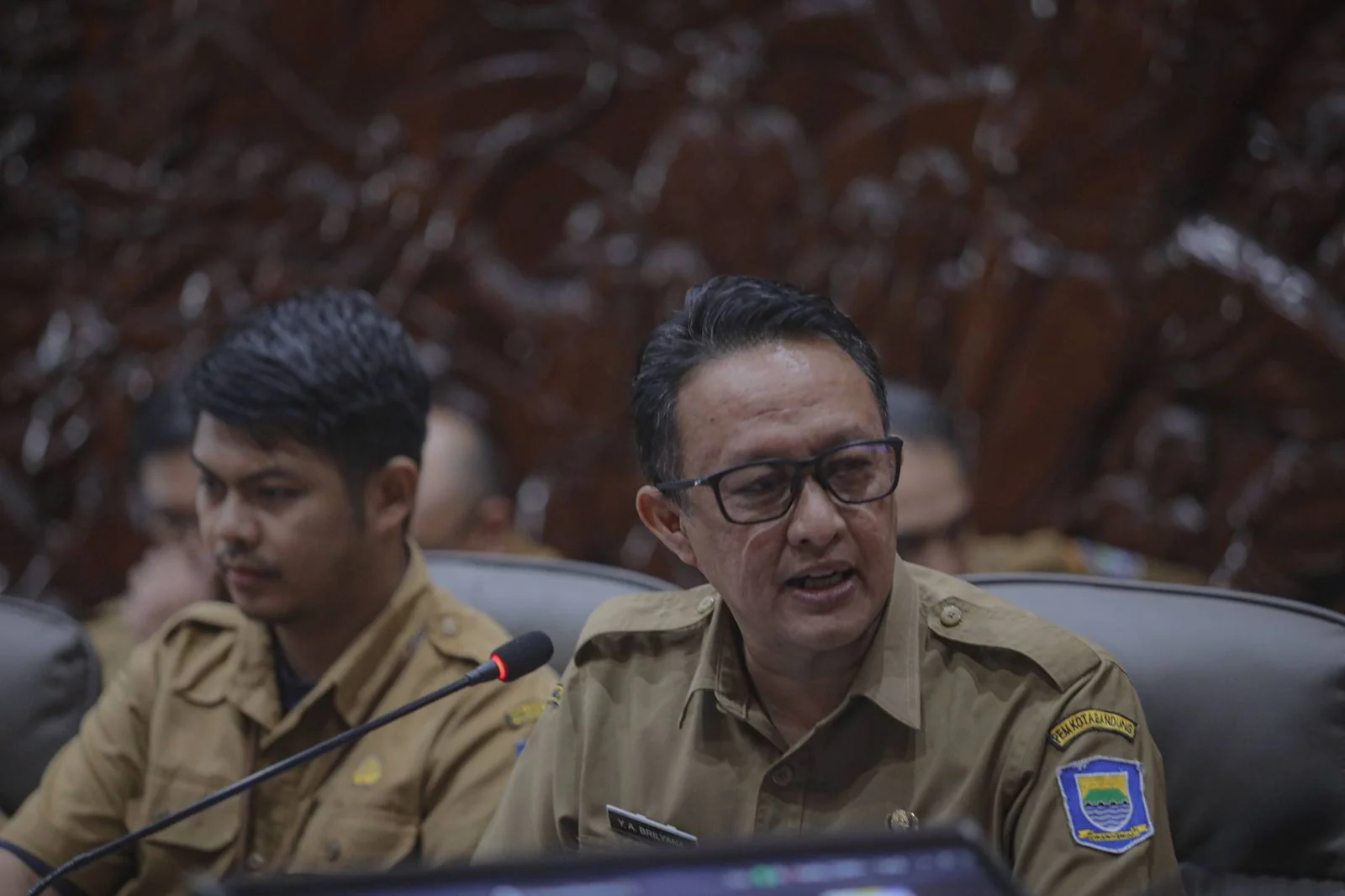 Kepala Dinas Ketenagakerjaan Kota Bandung, Yayan Ahmad Brilyana, menyatakan siap mengawal pelaksanaan pembayaran Tunjangan Hari Raya (THR) di wilayah Kota Bandung.Dok-Diskominfo Kota Bandung