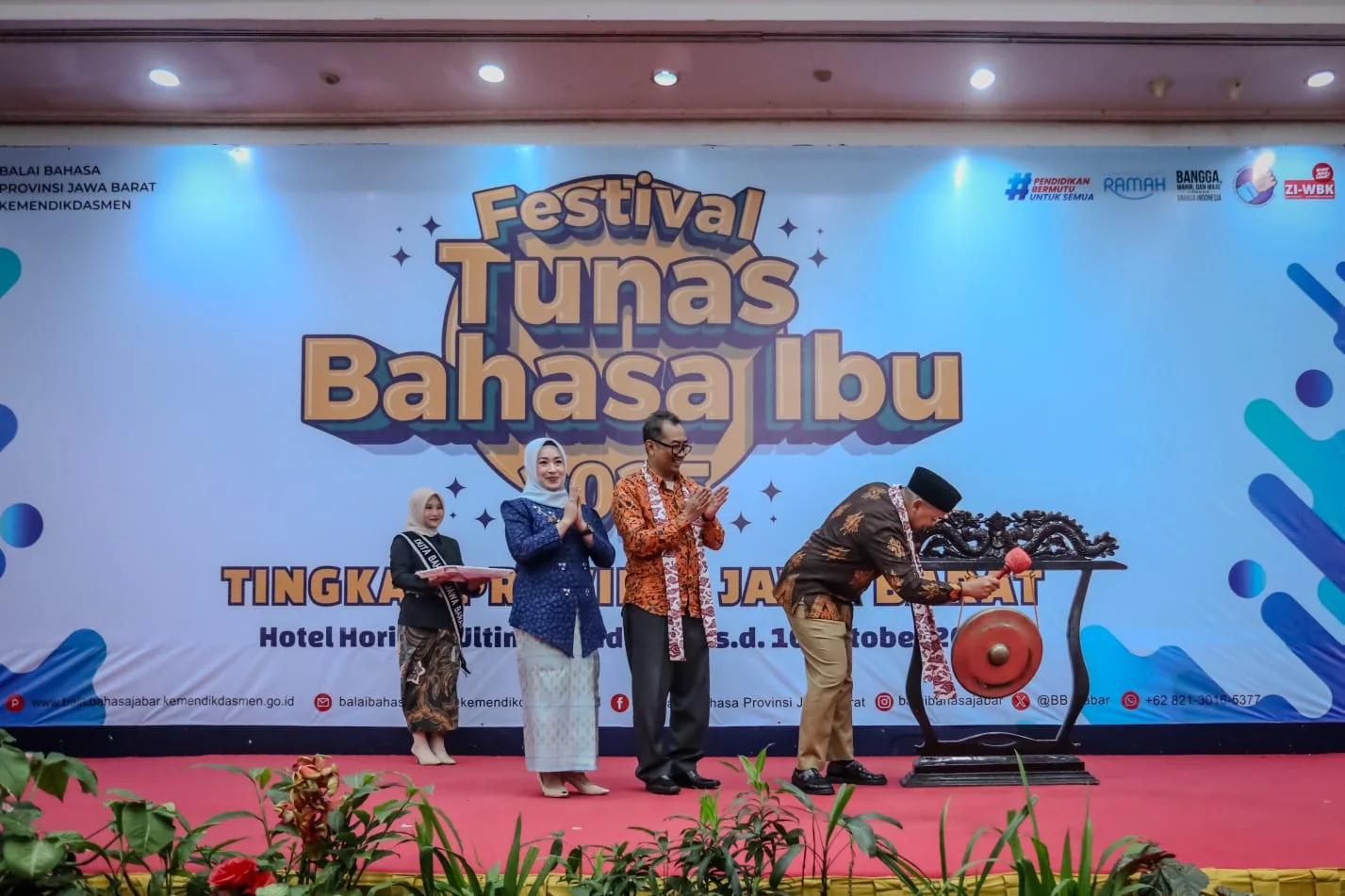 Wali Kota Bandung, Muhammad Farhan menyampaikan rasa syukur dan kebanggaannya karena Kota Bandung dipercaya menjadi tuan rumah.Ist