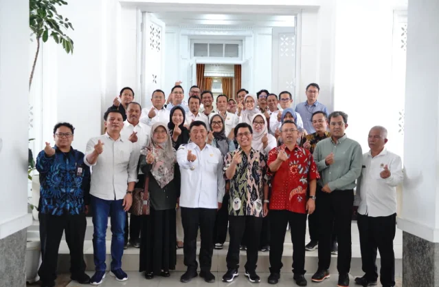 Bupati Garut, Abdusy Syakur Amin, menerima kunjungan kerja DJSN.Ist