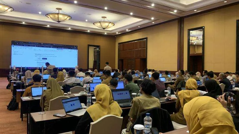 Diskominfo Kota Bandung mengadakan acara Bimbingan Teknis Analisa dan Publikasi Data.Ist