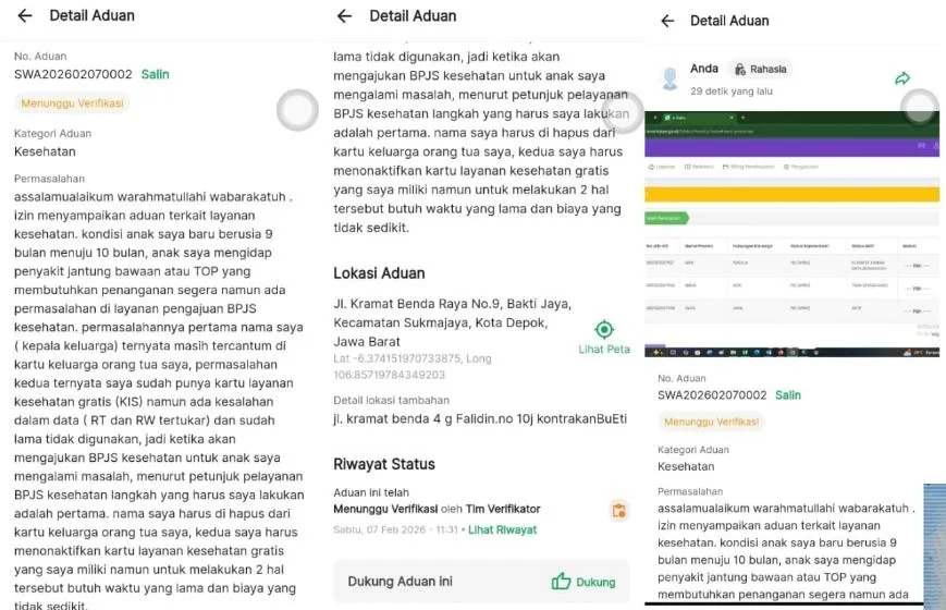Anak Deris Warga Sukabumi Alami Kelainan Jantung Bawaan, Mengadu ke Portal Sapa Warga Jabar