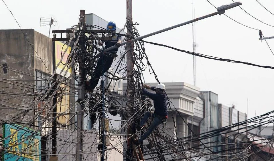 Kabel di Bandung Bakal Tidak Semrawut Lagi