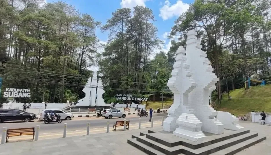Gerbang Batas KBB-Subang Disulap Estetik.Dok-kotasubang.com/Bagusthira Evan Pratama