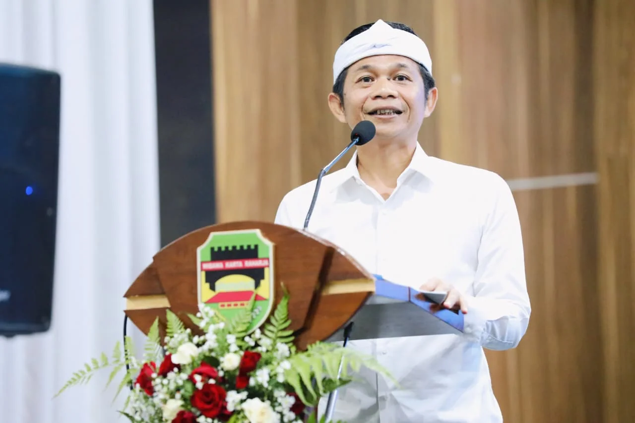 Bupati Purwakarta, Saepul Bahri Binzein, dalam sambutannya menyampaikan rasa duka cita mendalam atas musibah banjir dan longsor yang melanda Aceh, Sumatera Barat, Sumatera Utara dan sekitarnya.Dok-Diskomimfo Purwakarta