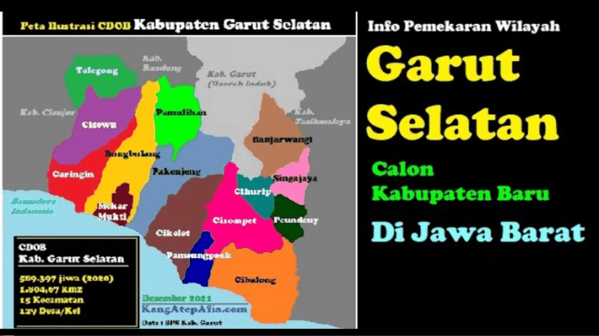 Pemekaran Garut Selatan Mencuat Lagi, Kecamatan Ini yang Siap Gabung