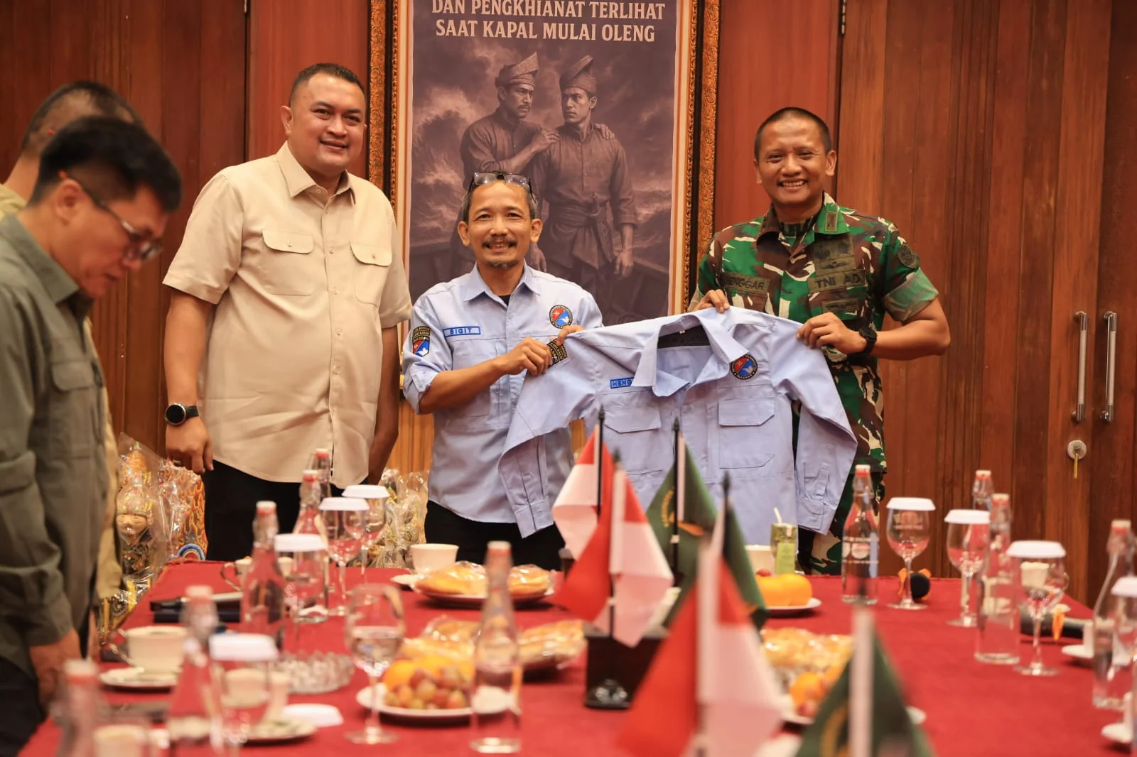 Bupati Bogor, Rudy Susmanto, menerima audiensi Indonesian Airsoft Association (INASSOC) Kabupaten Bogor di Pendopo.Dok-Diskominfo Kab Bogor