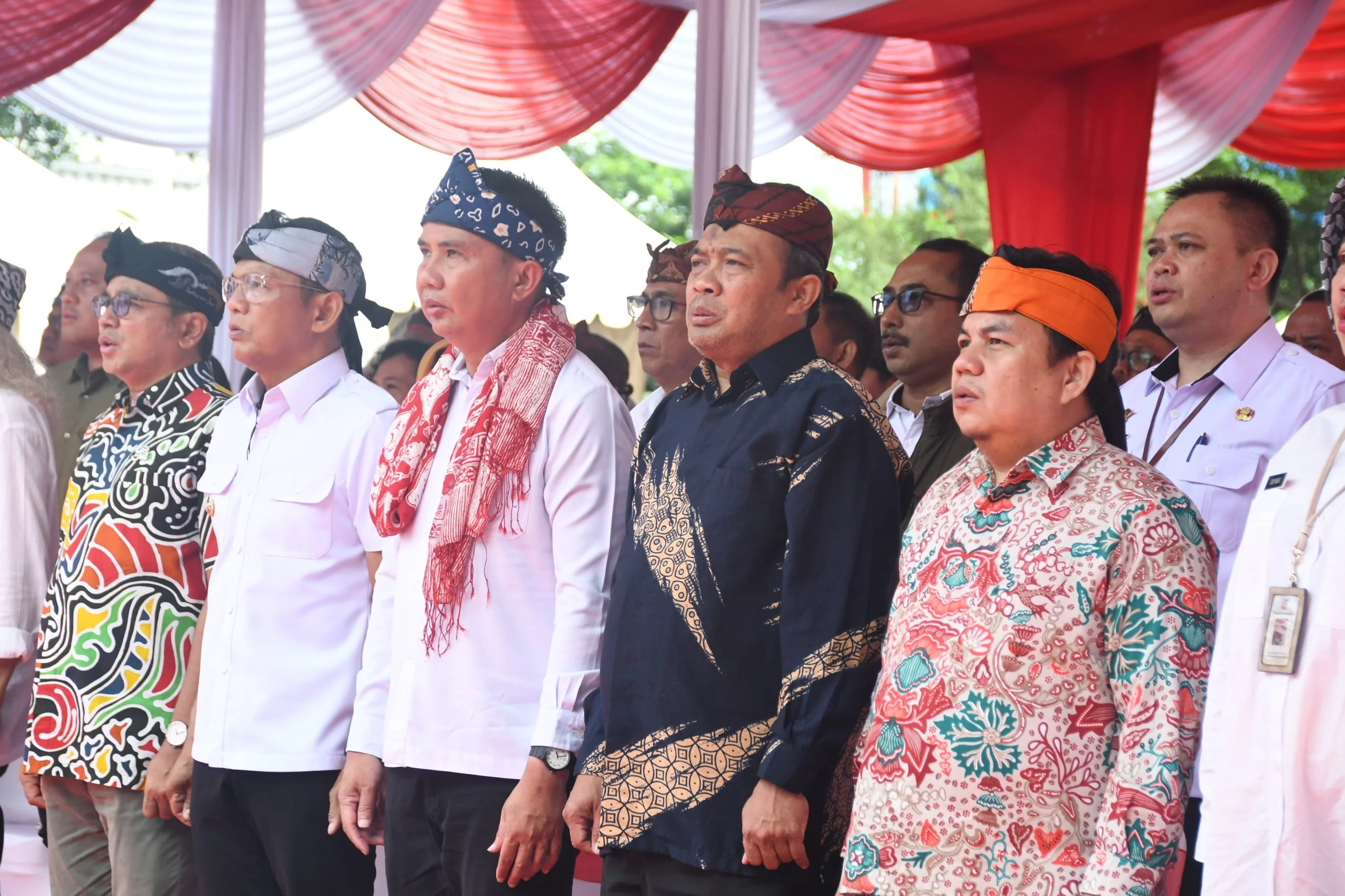Wakil Ketua DPRD Provinsi Jawa Barat Iwan Suryawan usai menghadiri Kegiatan Riksa Budaya di Alun-Alun Kota Bogor (Dok-Humas DPRD Jabar).